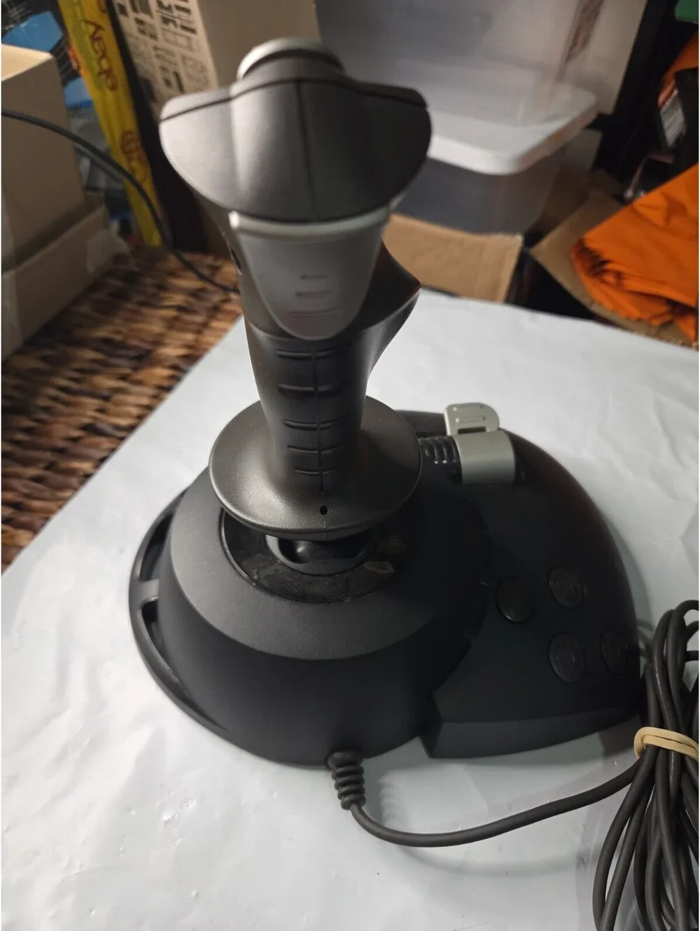 Microsoft SideWinder Precision 2 Joystick Gaming Controller USB Model X05-63511